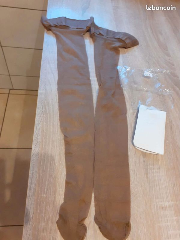 Bas nylon jarretière marque Gazelle taille 3 neuf (image 1)