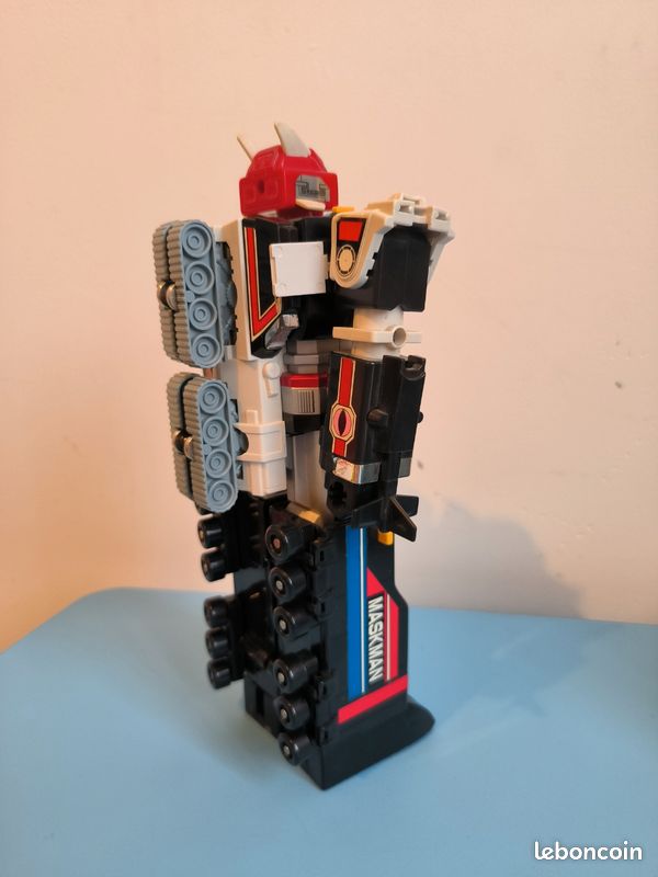 Bioman 2 Maskman Boîte Vide Force Bioman Avec Insert Original Bandai