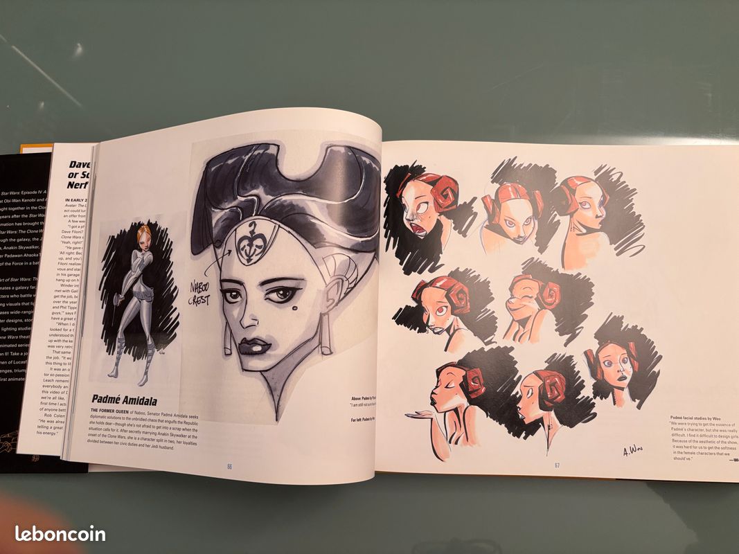 Livre Collector Star Wars Art of The Clone Wars (image 11)