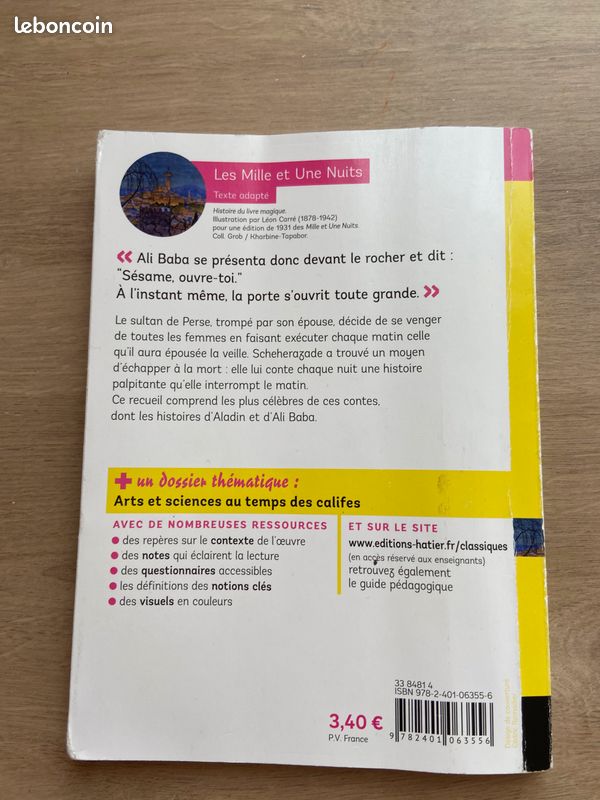 Les milles et une nuit hatier (image 2)