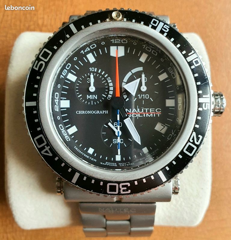 Chronograph Nautec No Limit Automatikuhr Montre Plongeuse NAUTEC