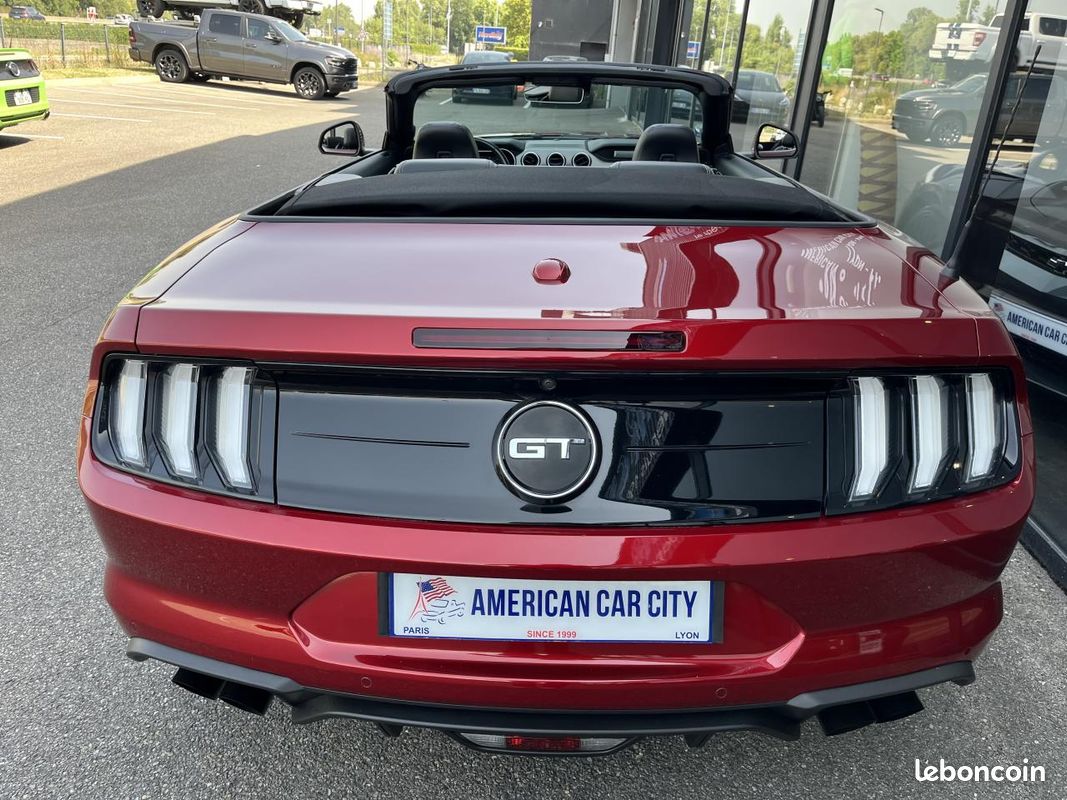 FORD MUSTANG GT CABRIOLET V8 5.0L BVA10 - Pas de Malus (image 4)