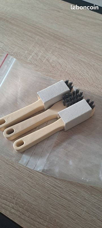 Lot de 3 brosses métalliques (image 1)