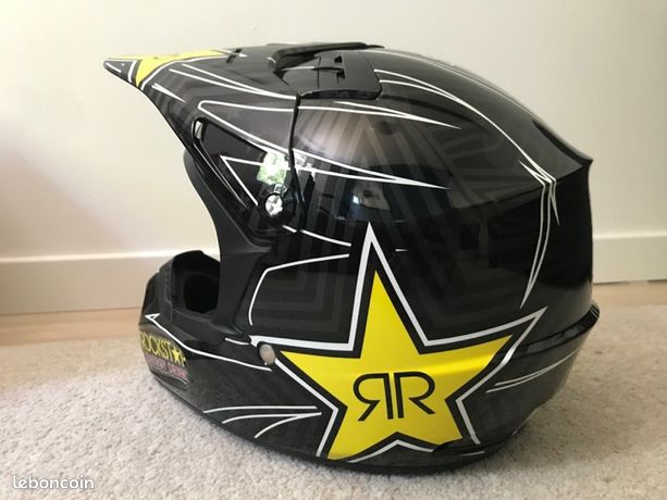 Casque FOX V1 Rockstar Taille S Équipement moto