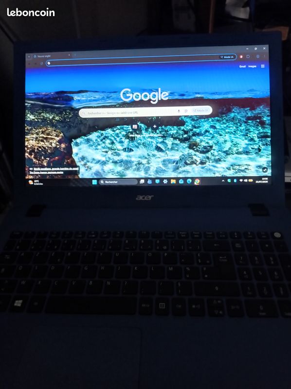 PC portable ACER Aspire i3 RAM 8go SSD 256go Windows 11 famille Pack Office 2021 pro plus Batterie neuf (image 6)