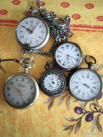 LOT DEUX MONTRES anciennes a gousset EUR 32,00 - FR