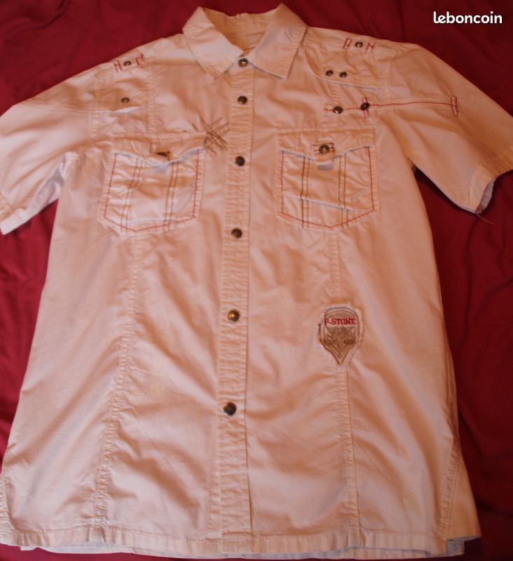 Chemisette blanche taille M (image 1)