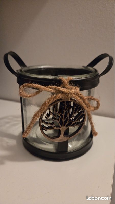 Lot De 3 Photophores Pour Bougies Chauffe-plat "Amanites Tue-mouches