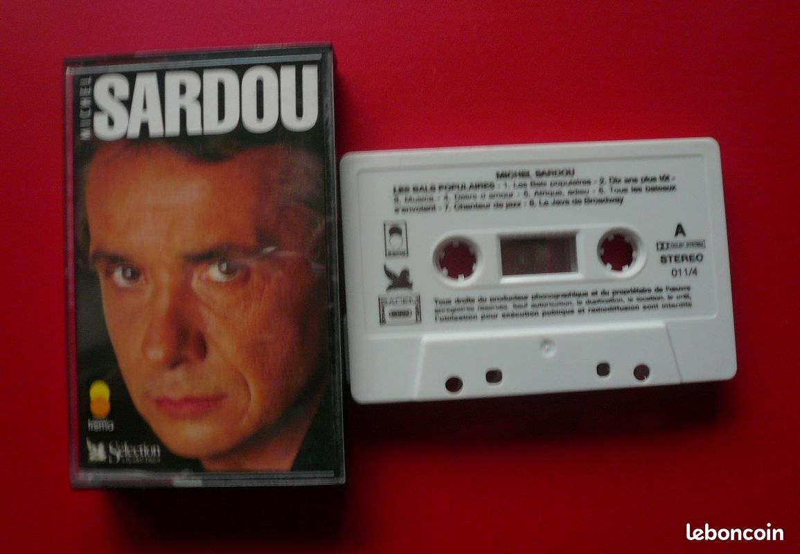 Cassette K7 Audio Michel SARDOU Sélection Reader's Digest n°4 (K09) (image 1)