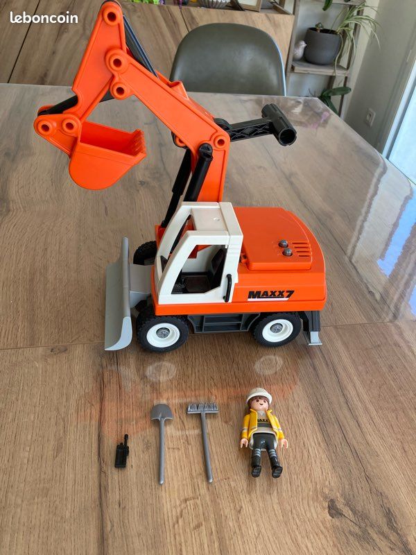 Tractopelle Playmobil Excavator 6860 Tractopelle Playmobil 6860