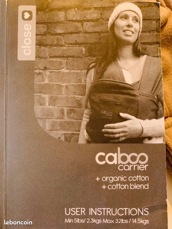 Porte bebe caboo carrier (image 2)