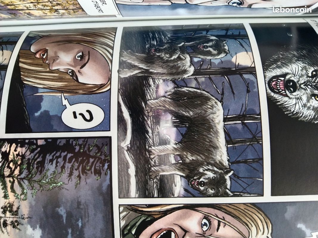 Bd La fille de l'air Tome 2 No womans' land dédicace par les auteurs Davoz et Plateau (image 15)