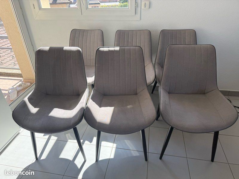 Lot de 6 chaises (image 1)