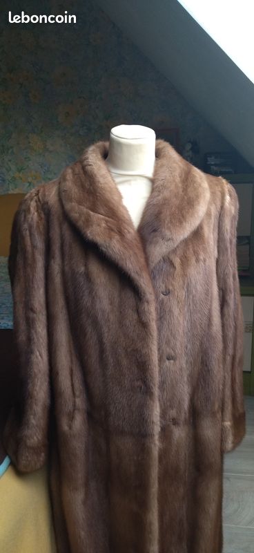 Manteau de vison taille 42 (image 1)