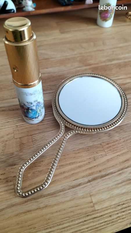 Vaporisateur de parfum avec son miroir assorti (image 5)