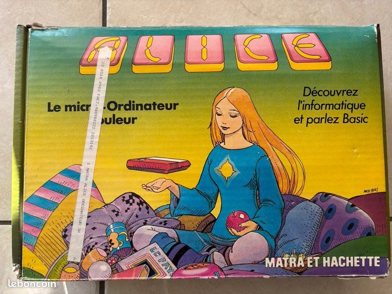 Coffret ordinateur vintage Alice Matra et Hachette - Collection