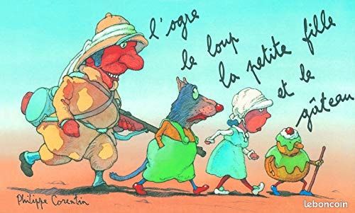 Livre l'ogre le loup la petite fille et le gâteau (image 1)