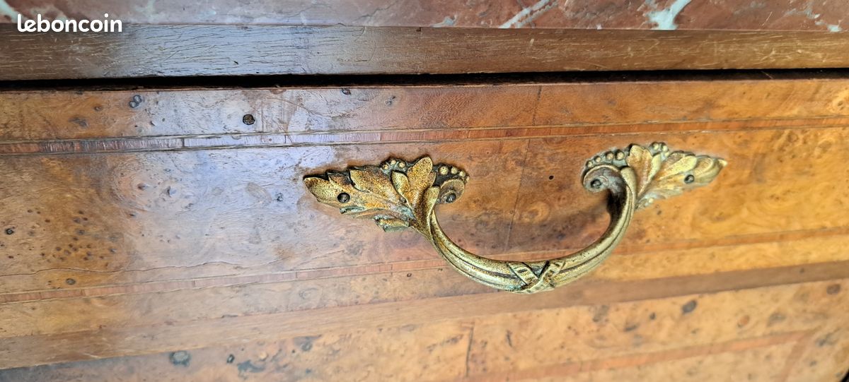 Buffet Art Déco surmonté de son miroir (image 12)