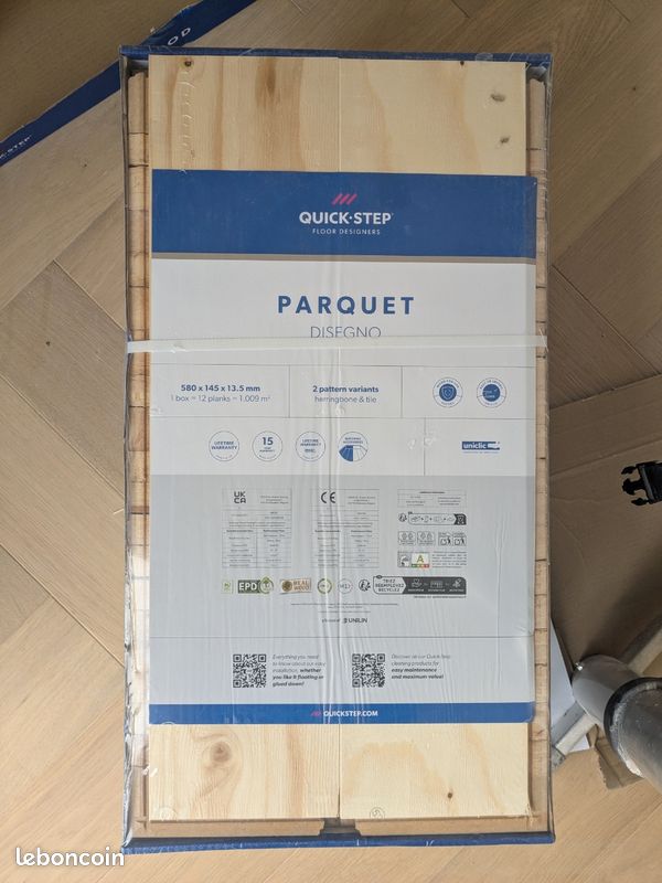 Parquet Quickstep x5 m2. / BATONS ROMPUS DISEGNO DIS5115S (image 2)