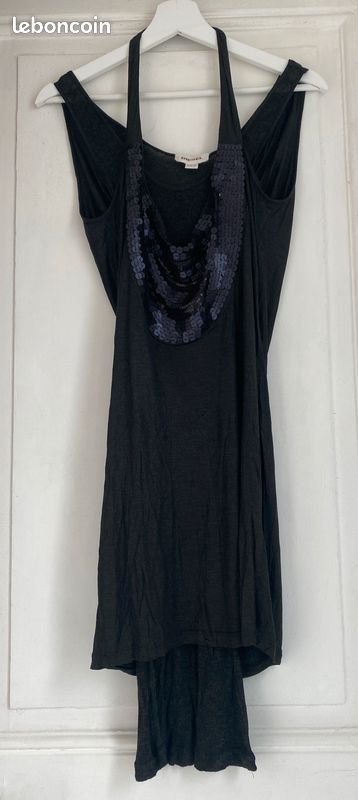 Robe Longue Diesel Femme - Noire - Taille XS - Neuve Avec Étiquettes