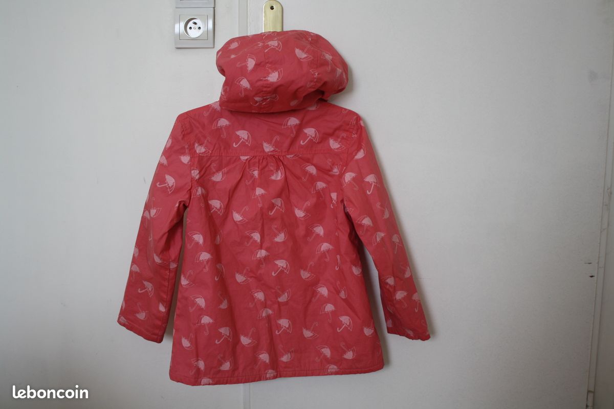 Imperméable à capuche 7-8 Ans (image 2)