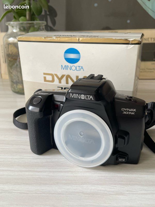 Minolta XTsi - Boîtier Reflex Argentique 35 Mm - Mise Au Point Manuelle