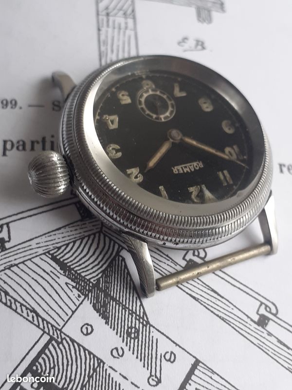 Montre Bracelet Homme Vintage Hero - Mouvement Mécanique - Style Classique