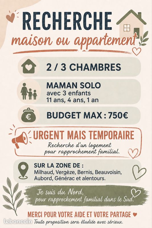 Appartement 5 pièces 80 m² · à Wattrelos · 80 m² · 700 €/mois