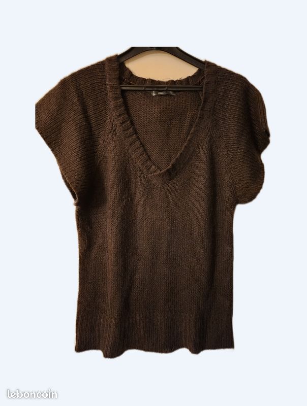 Maille marron TBE 38 MIM (image 1)