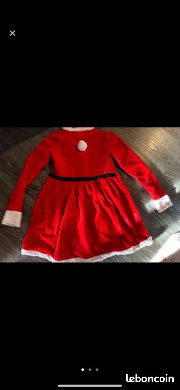 Robe de noël rouge (image 1)