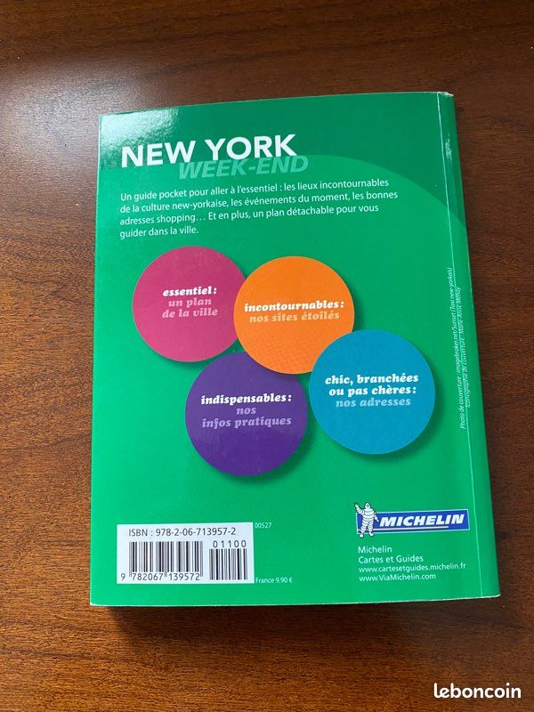 Livre New York week-end Michelin (image 3)