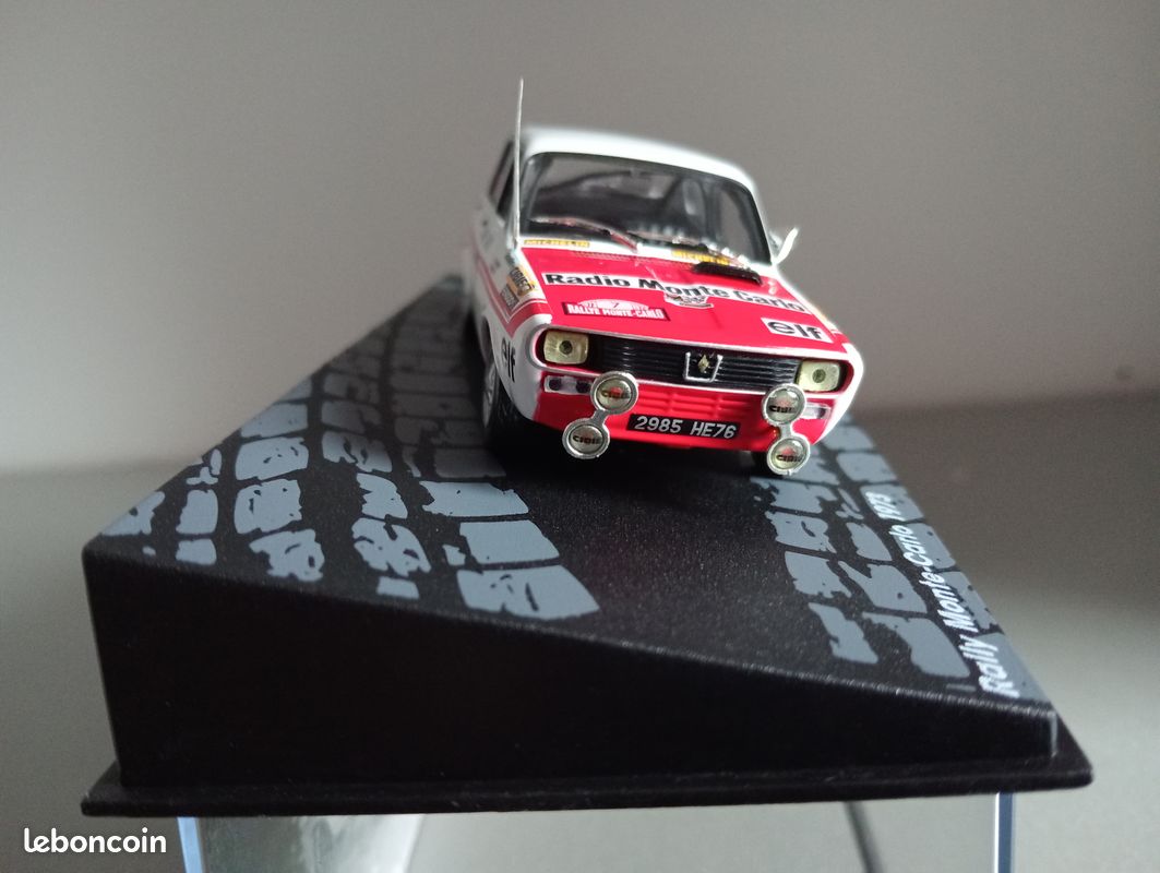 Renault - R12 Gordini Monte-Carlo 1973 - Modèle Presse - 1/43 - Autos Miniatures