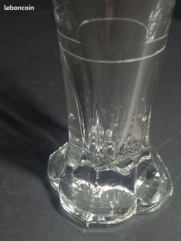 Lot De 2 Verres Ricard Vintage - Années 1950 - Collector - Verre Authentic - France - Parfait Pour Les Collectionneurs
