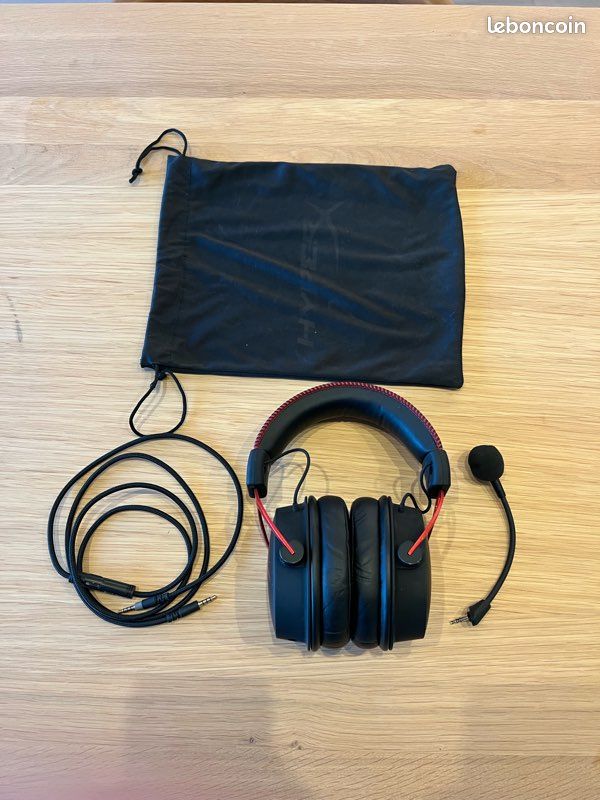 HyperX Cloud Alpha – Casque Gaming (image 1)