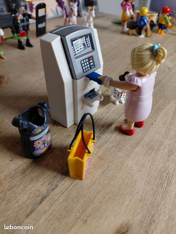 Distributeur de billets , séance shopping Playmobil (image 1)