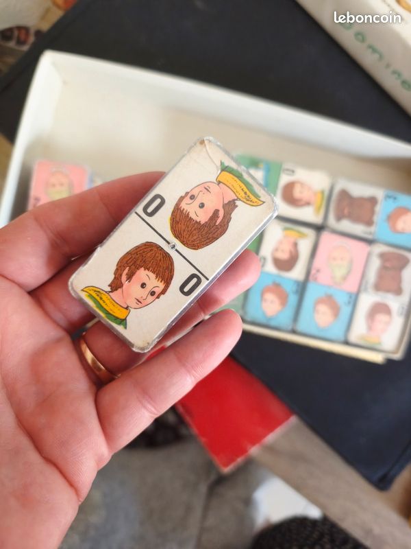 Jeu de domino ancien bonne nuit les petits (image 2)