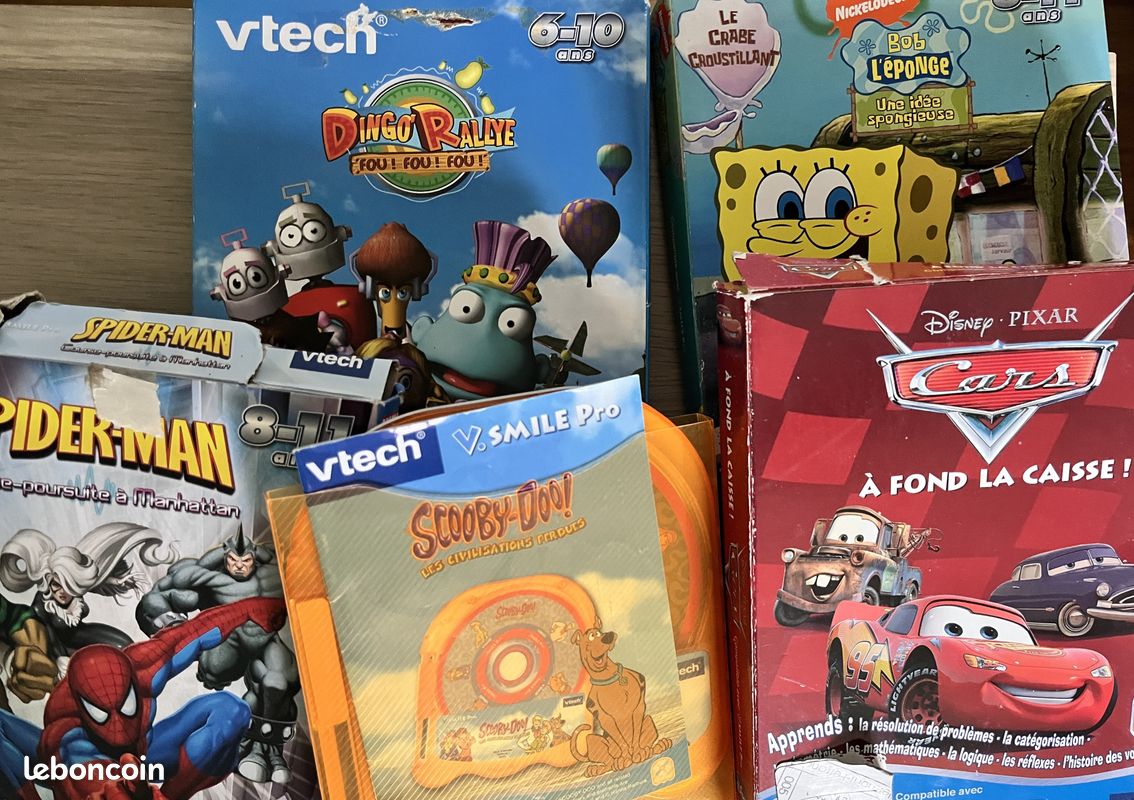 Vtech - Jeu éducatif - Jeu V.Smile - Pro Cars