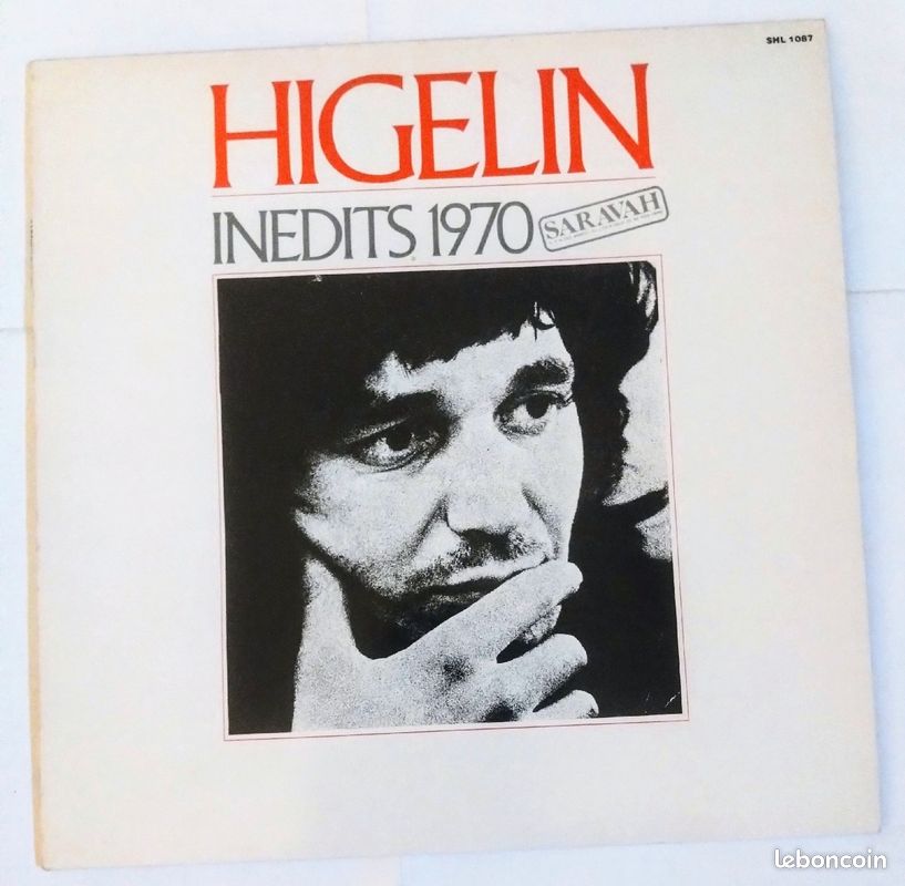 Higelin (33t) Inédits 1970 (image 1)