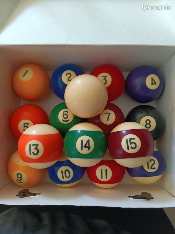 JEU DE BILLES de billard français Super Aramyth de luxe EUR 50,00