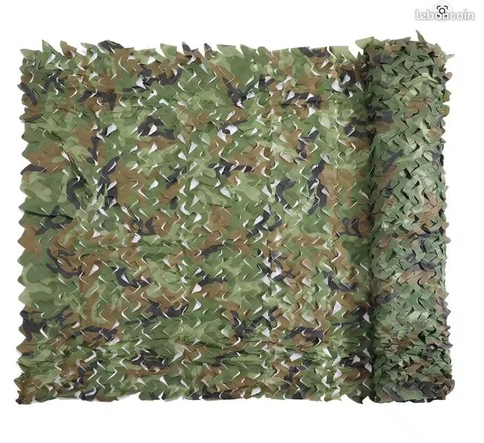 Filet de camouflage Jungle vert 3m x 4m (image 4)