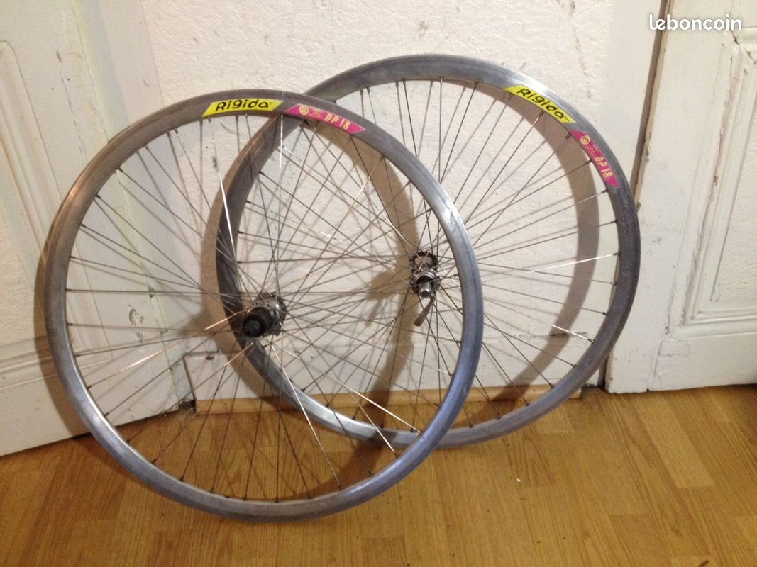 Paire De Jantes Rigida DPX Aluminium 700c – 32 Trous, Pour Vélo De Route/course, Neuves