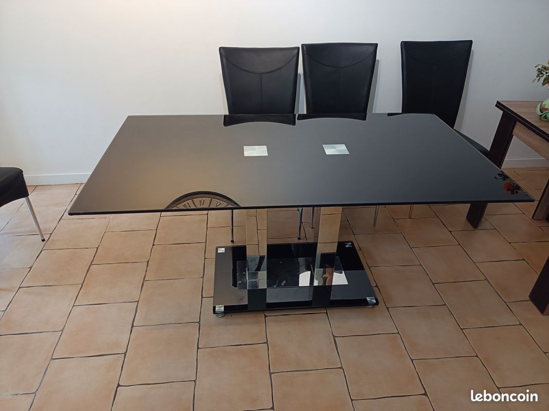 Table en verre 160x90 (image 2)