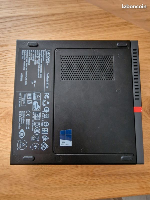Mini PC Lenovo ThinkCentre M710q Tiny - 4Go RAM - HDD 500Go + Chargeur (image 10)