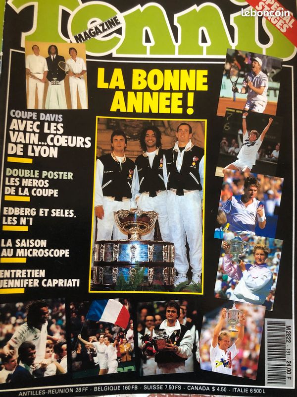 Lot de 78 magazines Tennis Magazine de 1990 à 2016 (image 12)