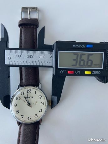 Montre Mécanique Raketa URSS 1980 - Homme - Vintage - Remontage Manuel