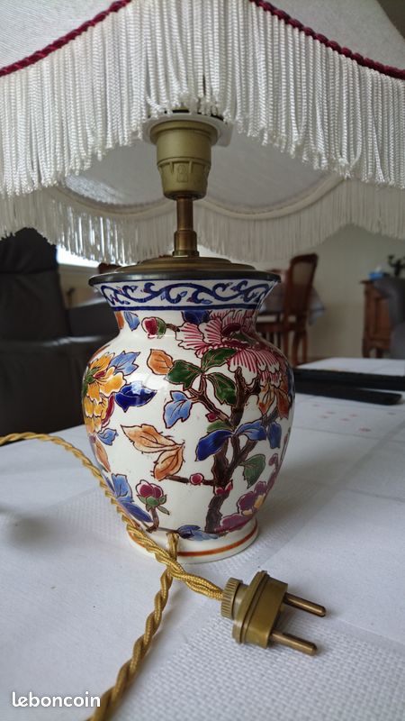 Lampe faënce de Gien (image 2)