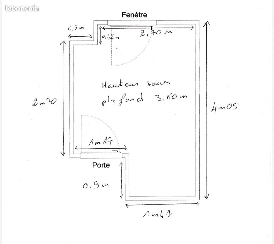 Appartement a louer creteil - 1 pièce(s) - 11 m2 - Surfyn