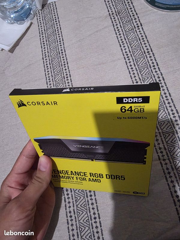 RAM Corsair Vengeance RGB DDR5 64GB (2x 32GB) 6000Mt/s (image 4)