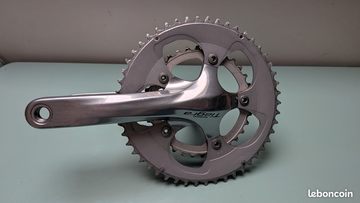 Groupe Shimano Tiagra 2x10 Vitesses – ST FD4600, RD4601, Alu, Gris (occasion)