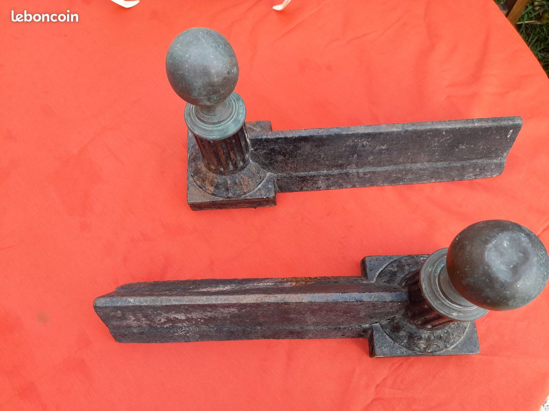 Chenets anciens (image 1)